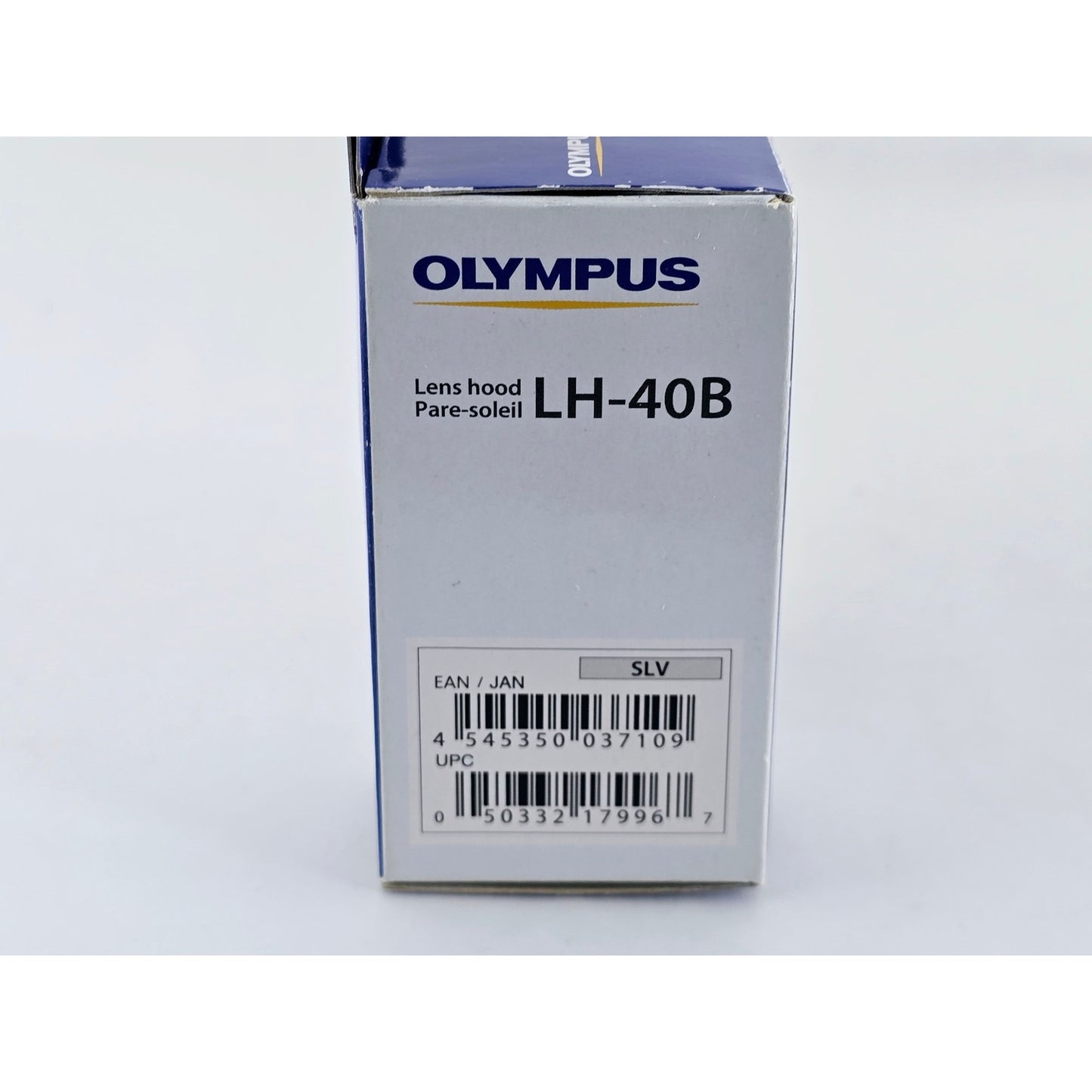 [Pre-owned] Olympus Pen LH-40B Lens Hood Silver for M.Zuiko Digital 45mm F1.8 — MINT — Japan #4088