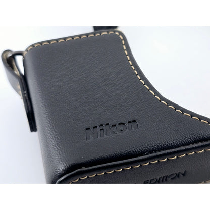 [Pre-owned] Nikon Genuine Leather Jacket Case for Coolpix S9300 — Unused — Japan #4746