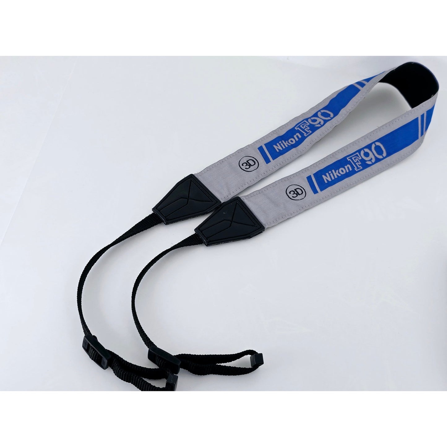 [Pre-owned] Nikon F90 3D Genuine Camera Neck Strap 1.5in (3.9cm) — MINT — Japan #5065