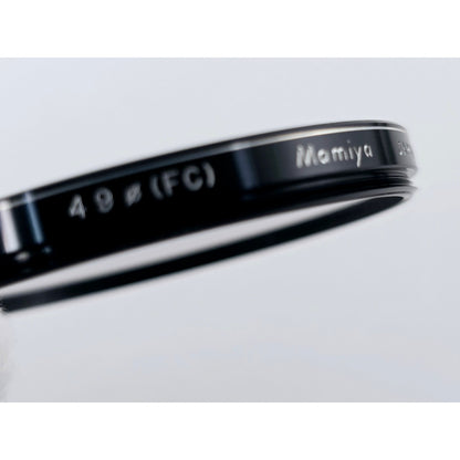 [Pre-owned] Mamiya 49mm (FC) SL-1B Lens Filter Genuine — Near MINT — Japan #4874