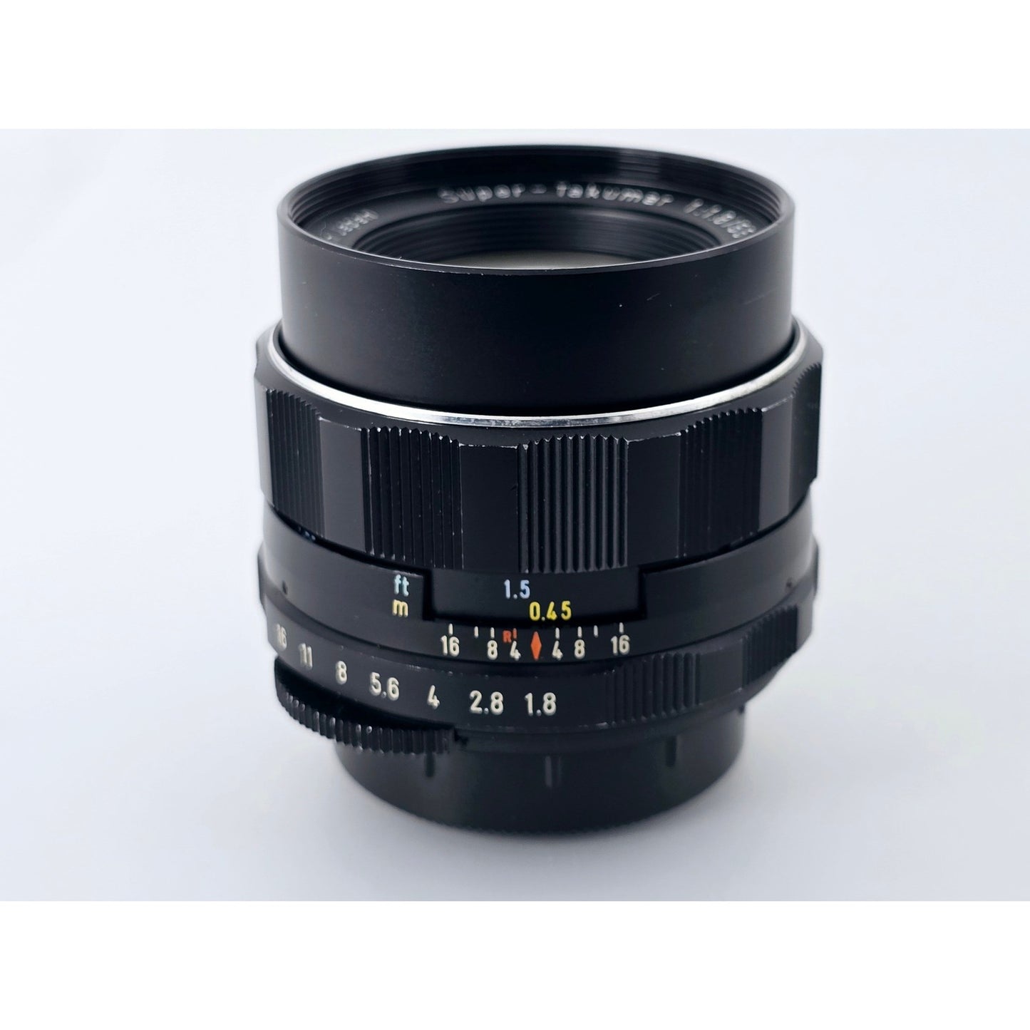 [Pre-owned] Pentax Super-Takumar 55mm F1.8 Standard MF Lens M42 — Near MINT+++ — Japan #4624