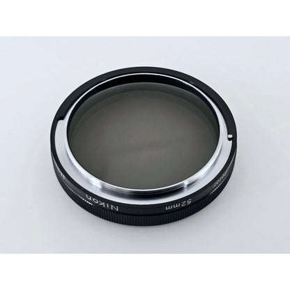 [Pre-owned] Nikon Genuine 52mm Polarizing Lens Filter — Near MINT — Japan #5022
