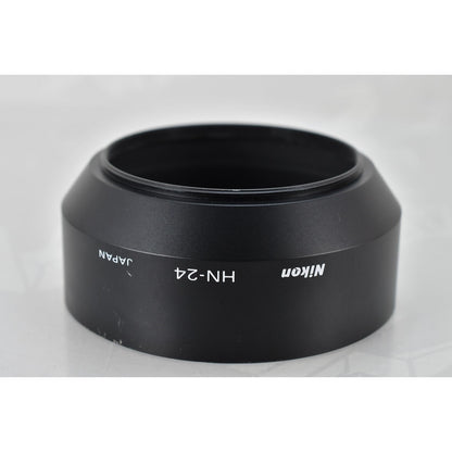[Pre-owned] Nikon Lens Hood HN-24 for 100-300mm AF & 70-210mm Series E — Near MINT — Japan #2093