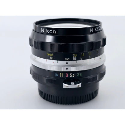[Pre-owned] Nikon Non-Ai Nikkor-H Auto 28mm F3.5 Wide Angle MF Lens — Near MINT — Japan #4819