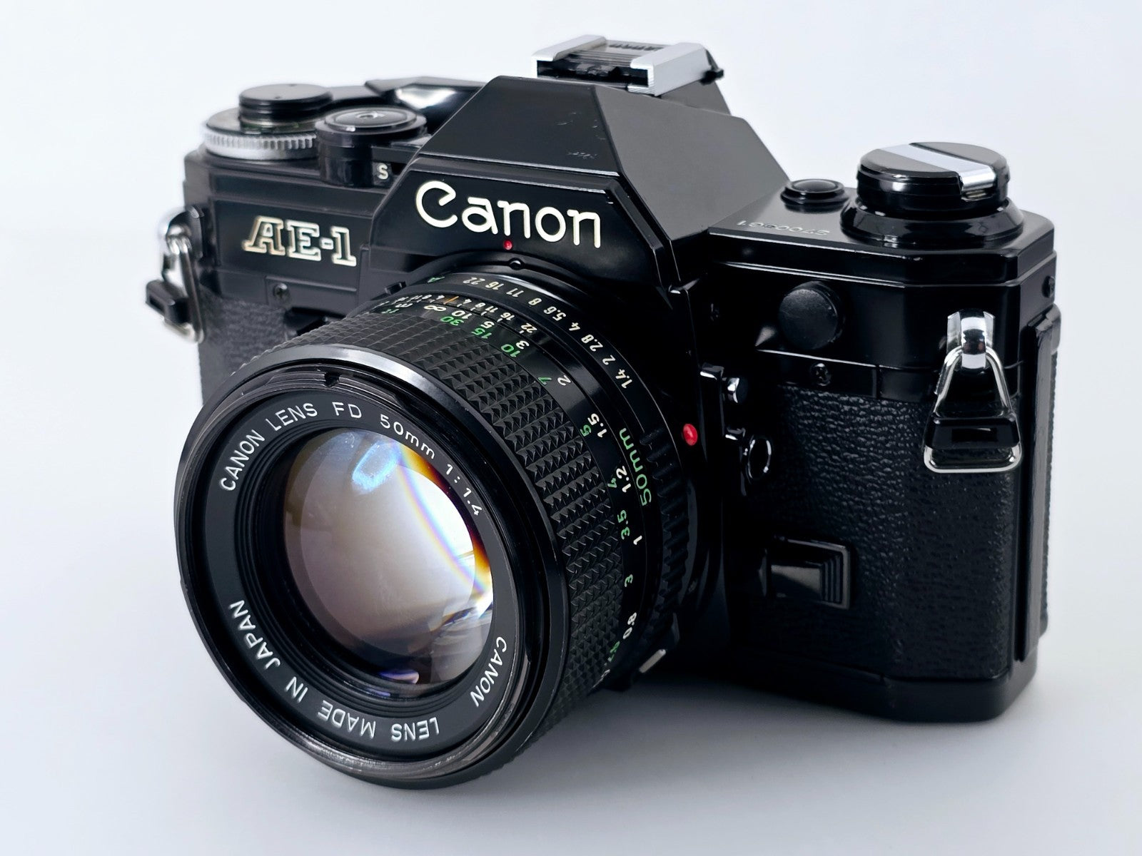 New Seal🌸[Near MINT] Canon AE-1 35mm Film Camera New FD 50mm F1.4 From Japan