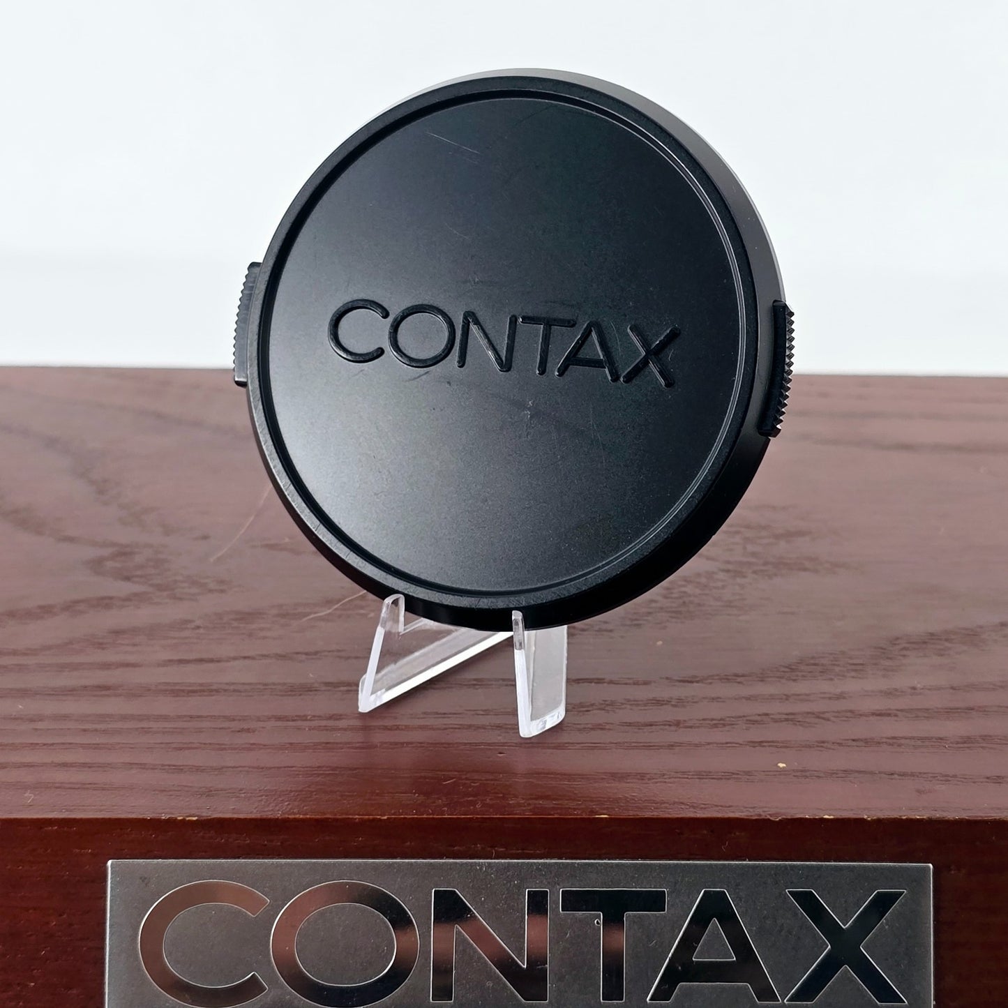 [Pre-owned] Contax K-61 67mm Snap-On Plastic Front Lens Cap — Near MINT — Japan #1838