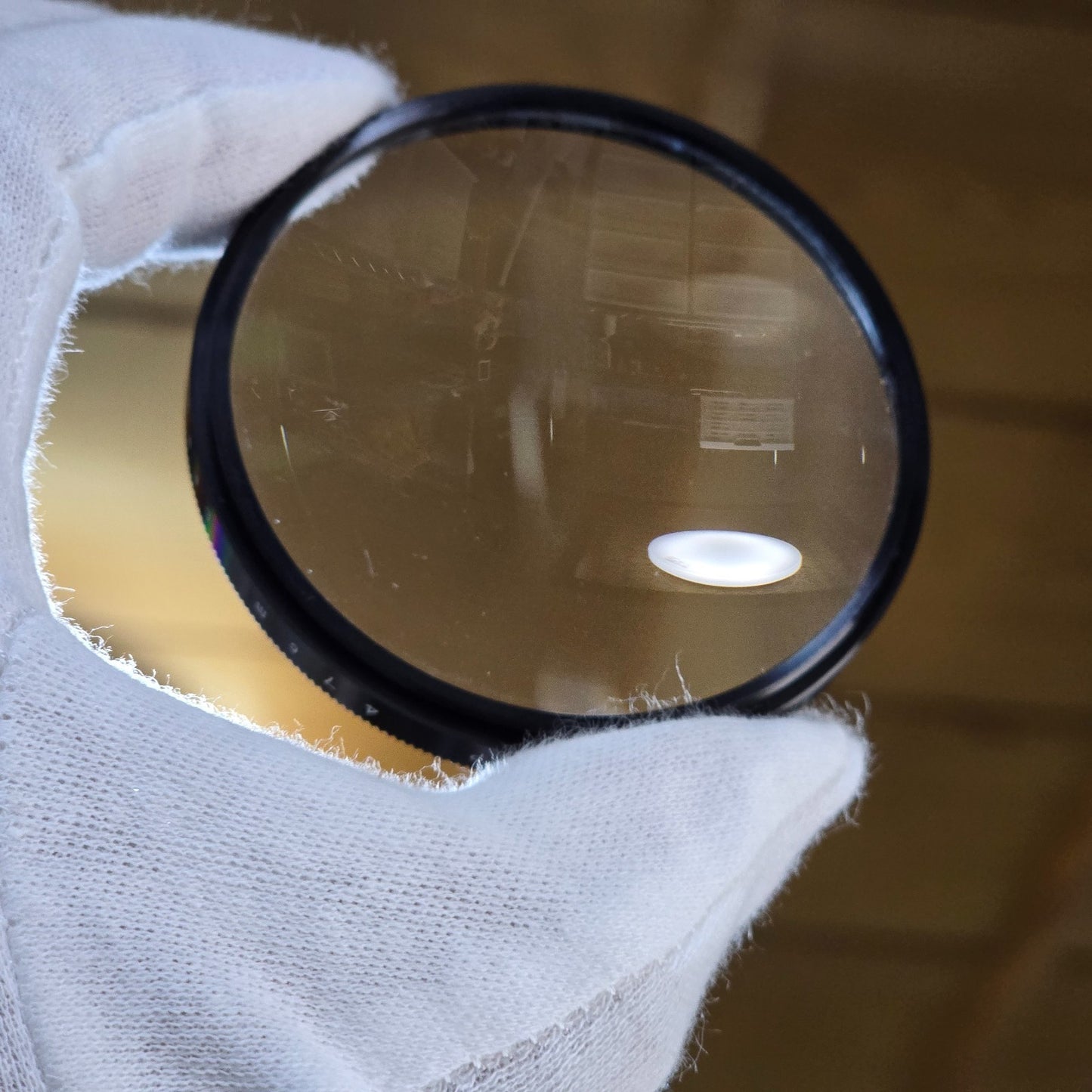 [Pre-owned] Fujica Single-8 Z600 Close Up Lens 47mm w/ Case Genuine — Near MINT — Japan #1745