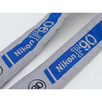 [Pre-owned] Nikon F90 3D Genuine Camera Neck Strap 1.5in (3.9cm) — MINT — Japan #5065
