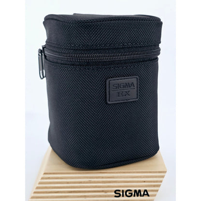 [Pre-owned] Sigma EX Lens Case for 50/85/105mm Lens (3.5in x 3.5in x 5in) — MINT — Japan #4647