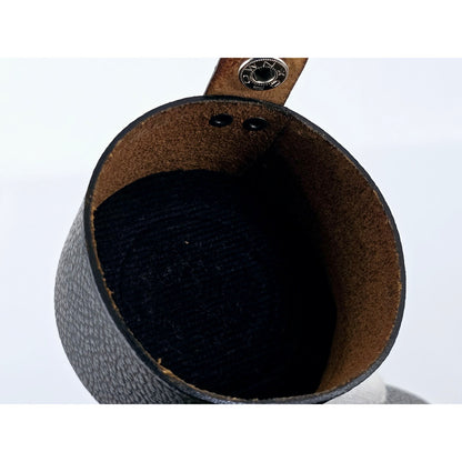 [Pre-owned] Fujica 200mm F4.5 Lens Hard Case (Black) — Near MINT — Japan #4336