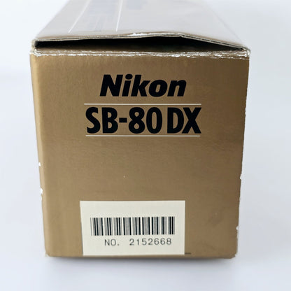 [Pre-owned] Nikon SB-80DX Speedlight Shoe Mount Flash for F100 F5 D100 — Unused — Japan #5385