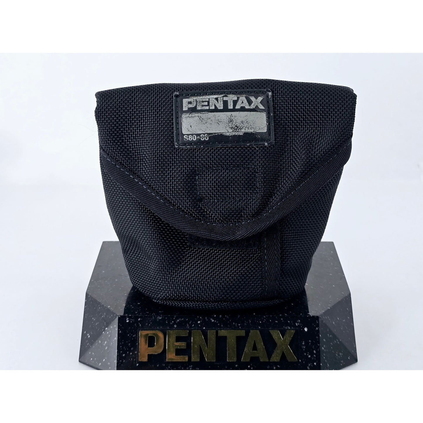 [Pre-owned] Pentax Soft Lens Case S80-80 for FA 85mm f/1.4 & 80-200mm f/2.8 — Near MINT — Japan #4708