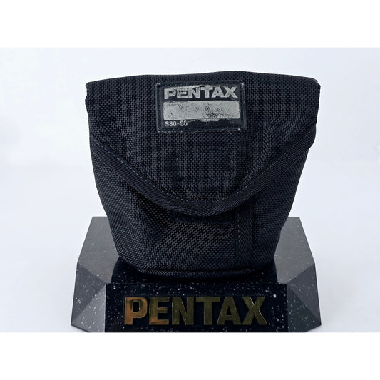 [Pre-owned] Pentax Soft Lens Case S80-80 for FA 85mm f/1.4 & 80-200mm f/2.8 — Near MINT — Japan #4708