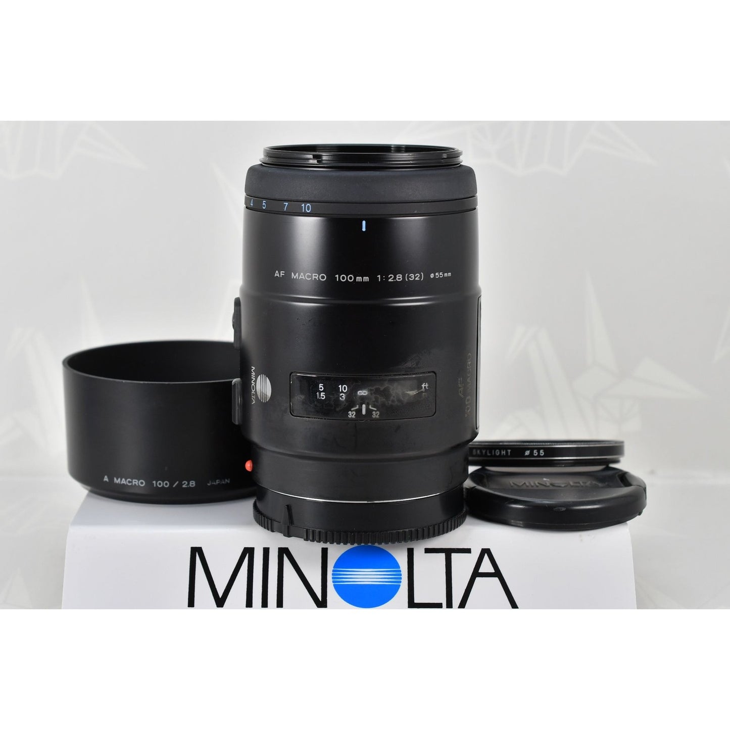 [Pre-owned] Minolta AF 100mm f2.8 Macro Lens for Sony A Mount — Near MINT — Japan #2305