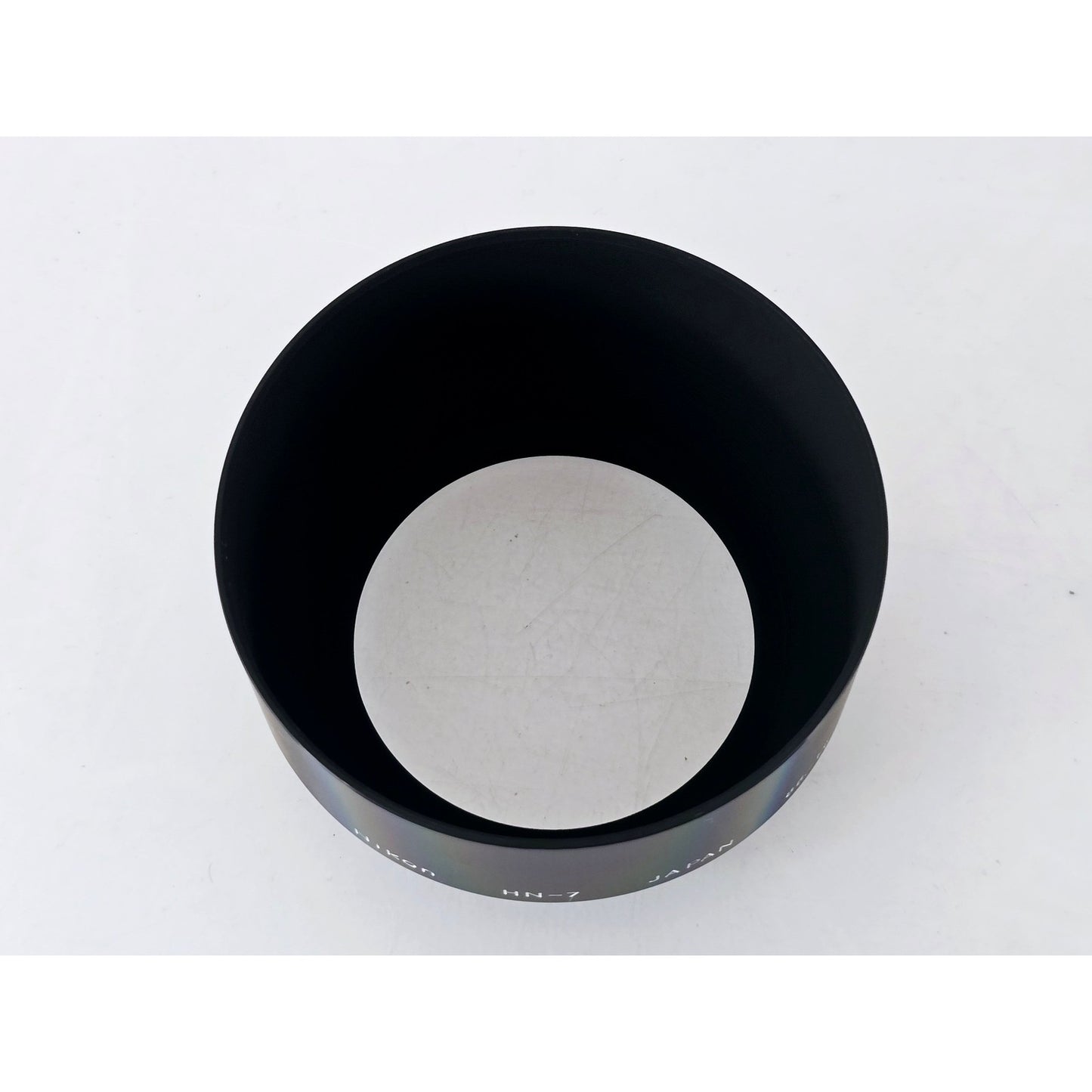 [Pre-owned] Nikon HN-7 Metal Lens Hood for 85mm f/1.8 & 80-200mm f/4.5 (Genuine) — Unused — Japan #4394