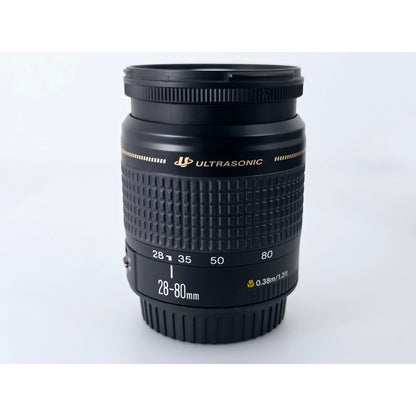 [Pre-owned] Canon EOS 55 35mm Film Camera with EF 28-80mm F3.5-5.6 IV Lens — Near MINT — Japan #4142