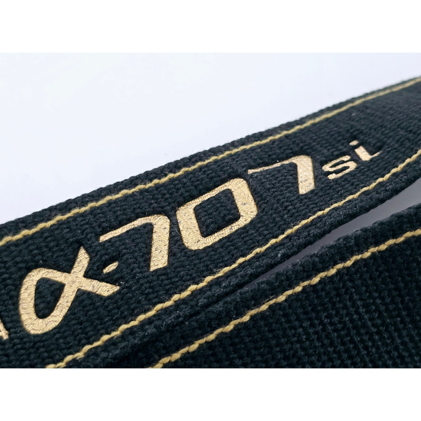 [Pre-owned] Minolta Grand Prix'94 alpha 707si Camera Strap (Gold) — MINT — Japan #4973
