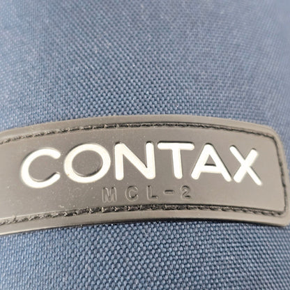 [Pre-owned] Contax MCL-2 Lens Case for Distagon Sonnar Planar (2 Pieces) — MINT — Japan #1754