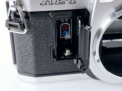 [Pre-owned] Canon AE-1 SLR Film Camera with New FD 28mm f2.8 Lens — Near Mint — Japan #4900