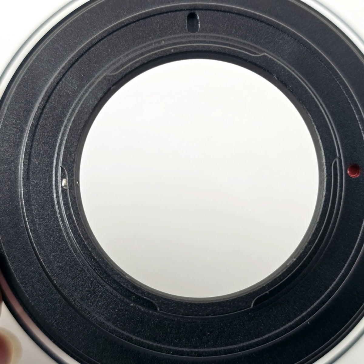 [Pre-owned] Pentax 67-Nikon Lens Mount Adapter (Pentax 67 6x7 Lens to Nikon F) — Mint — Japan #5685
