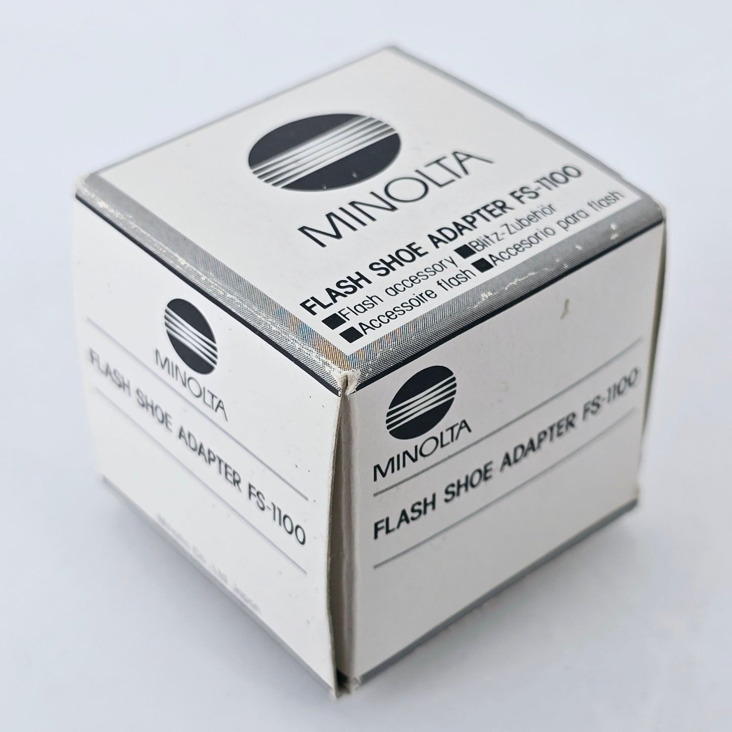 [Pre-owned] Minolta FS-1100 Flash Unit Hot Shoe Adapter — Unused — Japan #4613