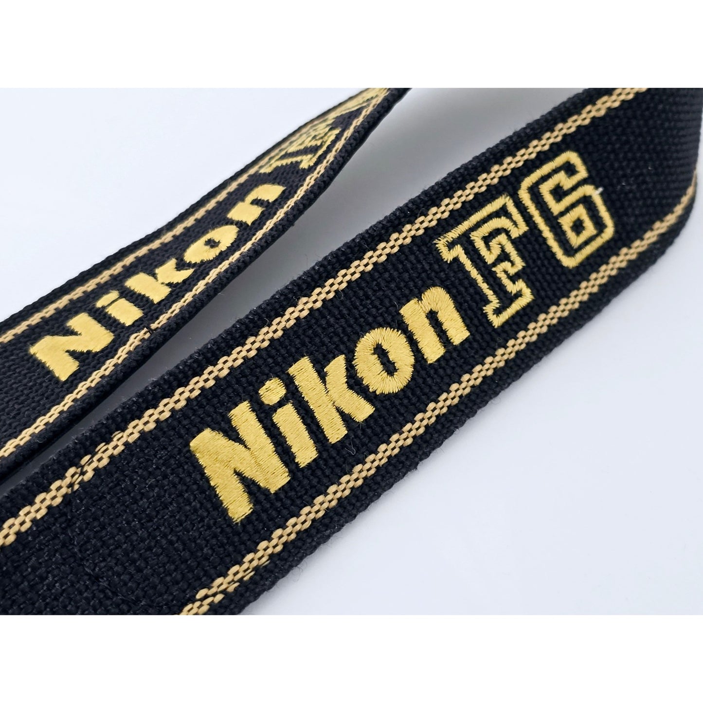 [Pre-owned] Nikon F6 AN-19 Genuine Camera Neck Strap 1.4in (3.5cm) — Near MINT — Japan #5063
