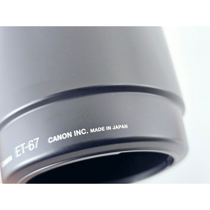 [Pre-owned] Canon ET-67 Lens Hood for EF 100mm f/2.8 Macro USM — MINT — Japan #5146