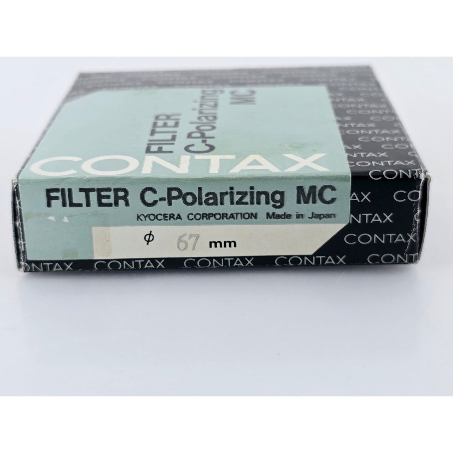 [Pre-owned] Contax 67mm C-Polarizing MC Filter w/ Case & Box — MINT — Japan #3654