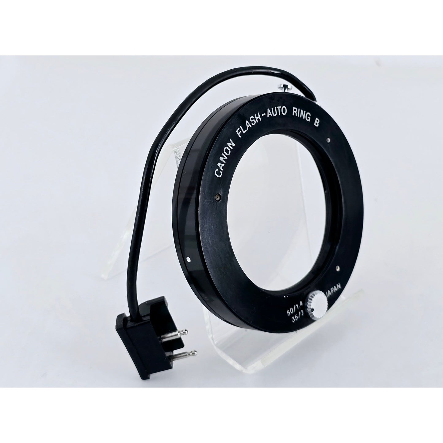 [Pre-owned] Canon Flash-Auto Ring B for 50mm F1.4 / 35mm F2 — Near MINT — Japan #4191