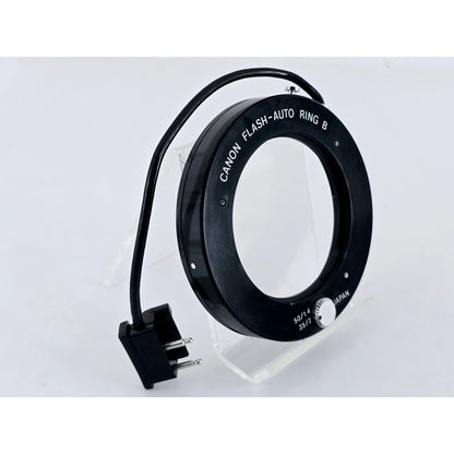 [Pre-owned] Canon Flash-Auto Ring B for 50mm F1.4 / 35mm F2 — Near MINT — Japan #4191