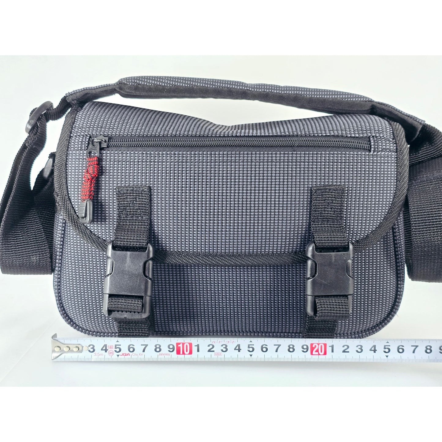 [Pre-owned] Genuine Canon Camera Lens Shoulder Bag Nylon Black — MINT — Japan #5086