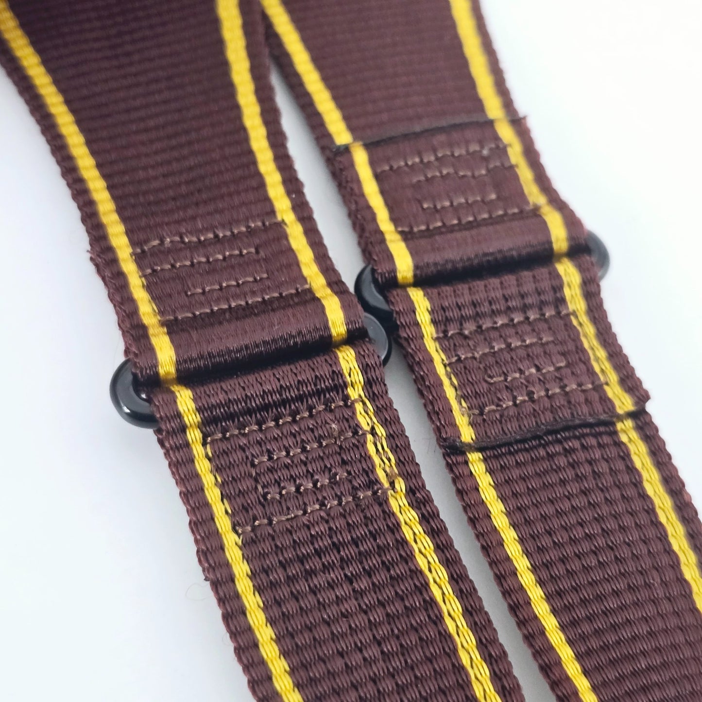 [Pre-owned] Nikon AN-6W Wide Nylon Neck Strap 1.77in Plastic Buckle for F3 — Top MINT — Japan #1871