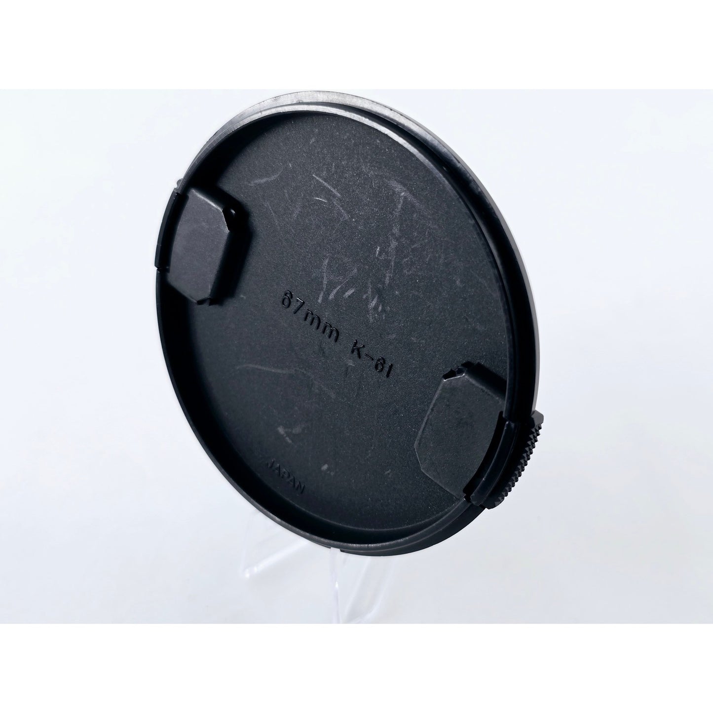[Pre-owned] Contax K-61 67mm Snap-On Plastic Front Lens Cap — Near MINT — Japan #2987