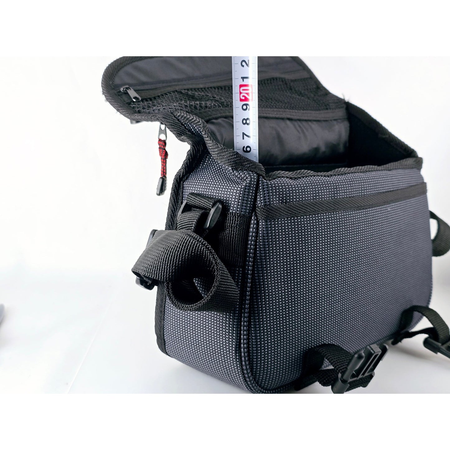 [Pre-owned] Genuine Canon Camera Lens Shoulder Bag Nylon Black — MINT — Japan #5086
