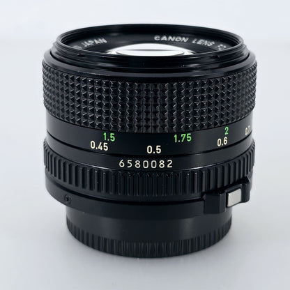 [Pre-owned] Canon New FD 50mm F1.4 MF Standard Prime Lens — Near Mint+++ — Japan #5775