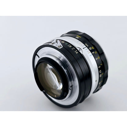 [Pre-owned] Nikon Non-Ai Nikkor-S Auto 50mm F1.4 MF Lens (6 Blades, Early) — Near MINT — Japan #5012
