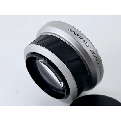 [Pre-owned] Raynox DCR-720 Wide Conversion Lens 0.72X for Video Camera — Top MINT — Japan #4529