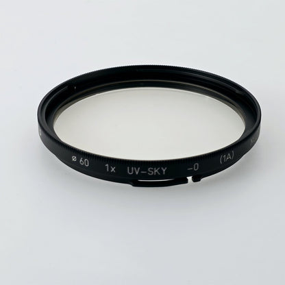 [Pre-owned] Hasselblad B60 UV Sky -0 1A MC Protect Bayonet Filter 41608 — Mint — Japan #5559