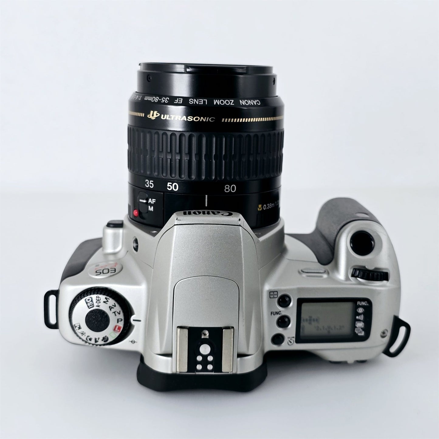 [Pre-owned] Canon EOS Kiss III 35mm Film Camera with EF 35-80mm AF Lens — Near Mint — Japan #5421