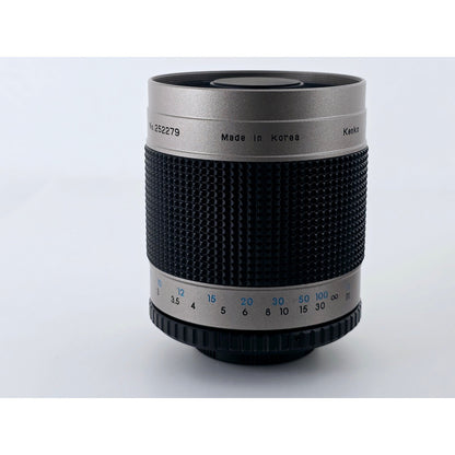 [Pre-owned] Kenko MC 500mm F8 Mirror Lens — Near MINT+++ — Japan #4505