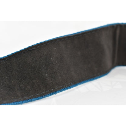 [Pre-owned] Contax Blue Black Neck Strap for 645 (No Lugs Included) — Excellent+++++ — Japan #2131