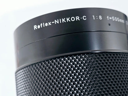 🌸[MINT] Nikon Reflex Nikkor C 500mm f8 Telephoto Mirror MF Lens From Japan