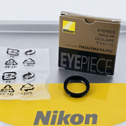 [Pre-owned] Genuine Nikon Eyepiece Viewfinder for FM3A FM2 FA FE2 — Unused — Japan #5707