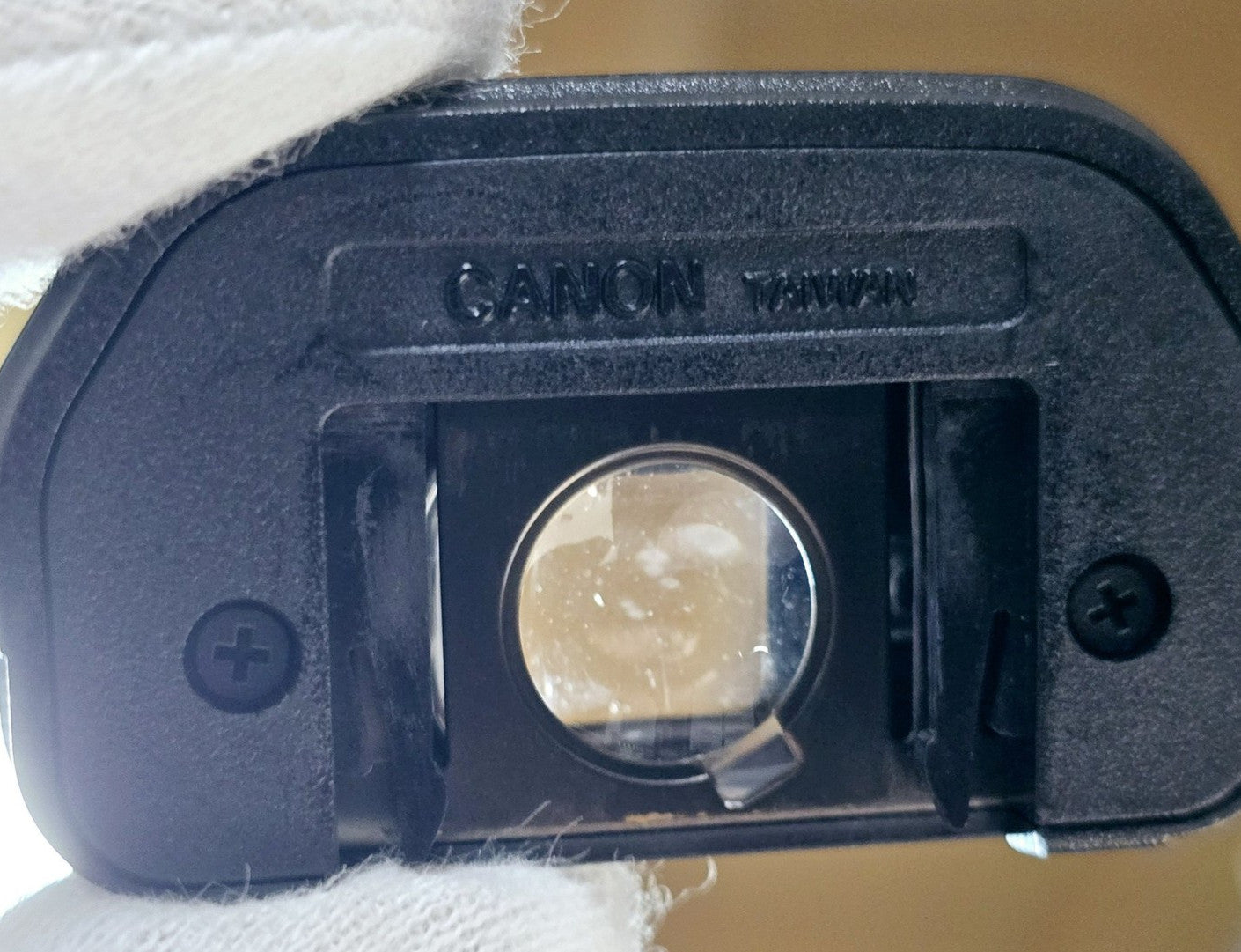 [Pre-owned] Canon EP-EX15 Viewfinder Extender Lens — Near Mint — Japan #5490