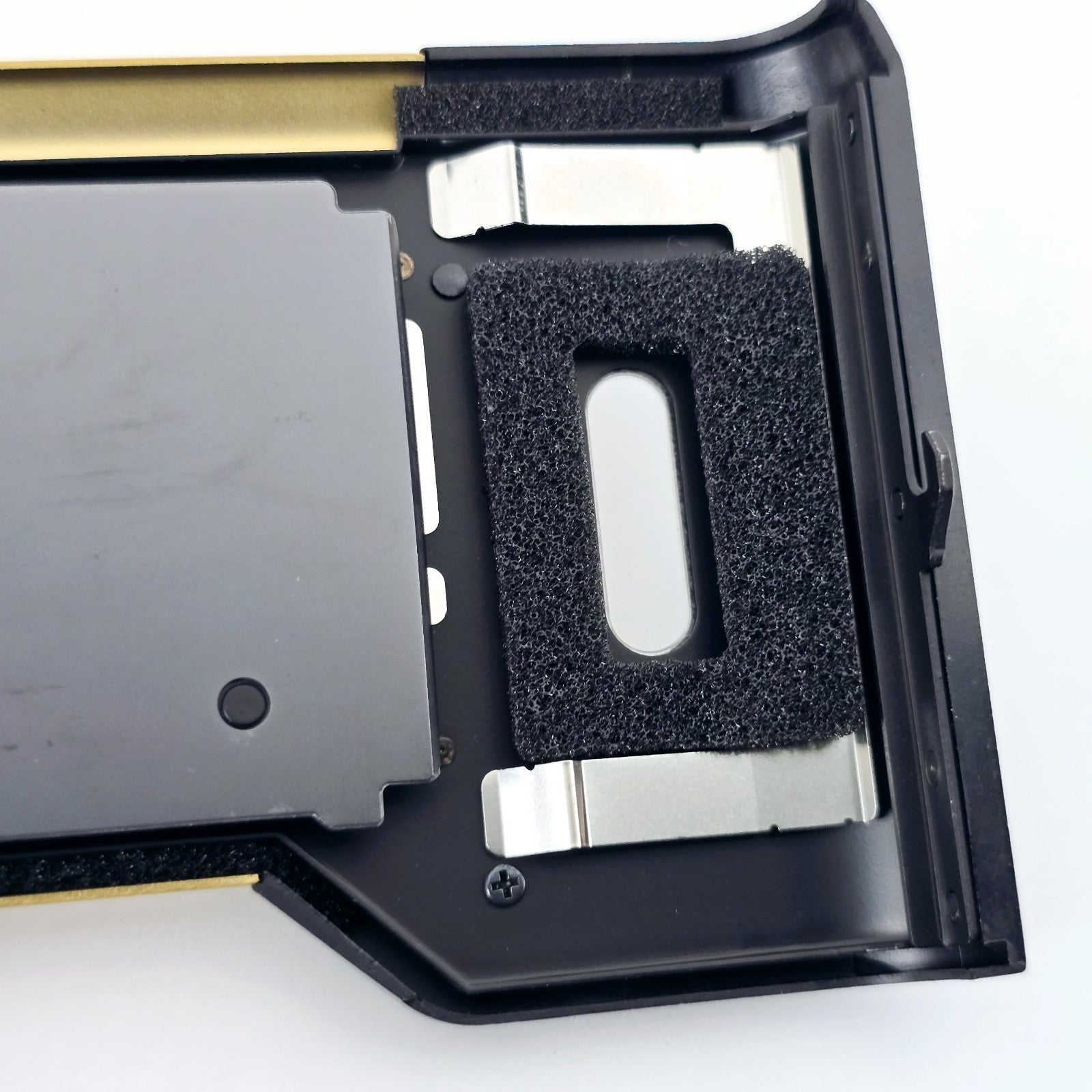 [Near MINT+++] Contax T2 Gold Cover Film Door Replacement Parts From Japan