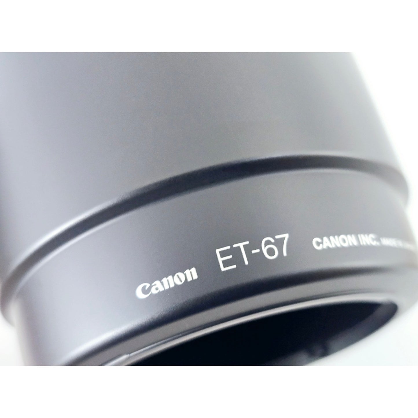 [Pre-owned] Canon ET-67 Lens Hood for EF 100mm f/2.8 Macro USM — MINT — Japan #5146