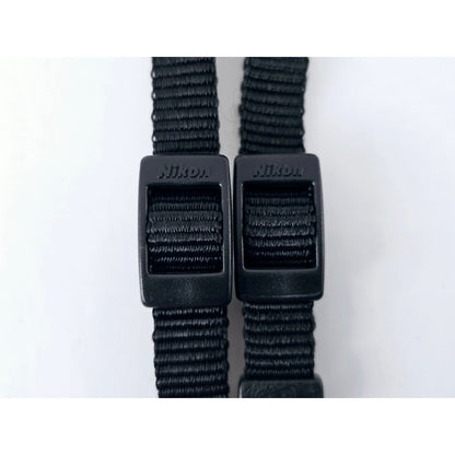 [Pre-owned] Nikon D200 Genuine DSLR Camera Neck Strap 1.5in (3.8cm) — MINT — Japan #3008