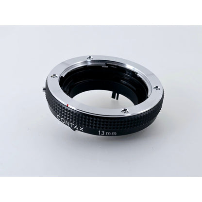 [Pre-owned] Contax Auto Extension Tube Set 13mm 20mm 27mm — Top MINT — Japan #4918