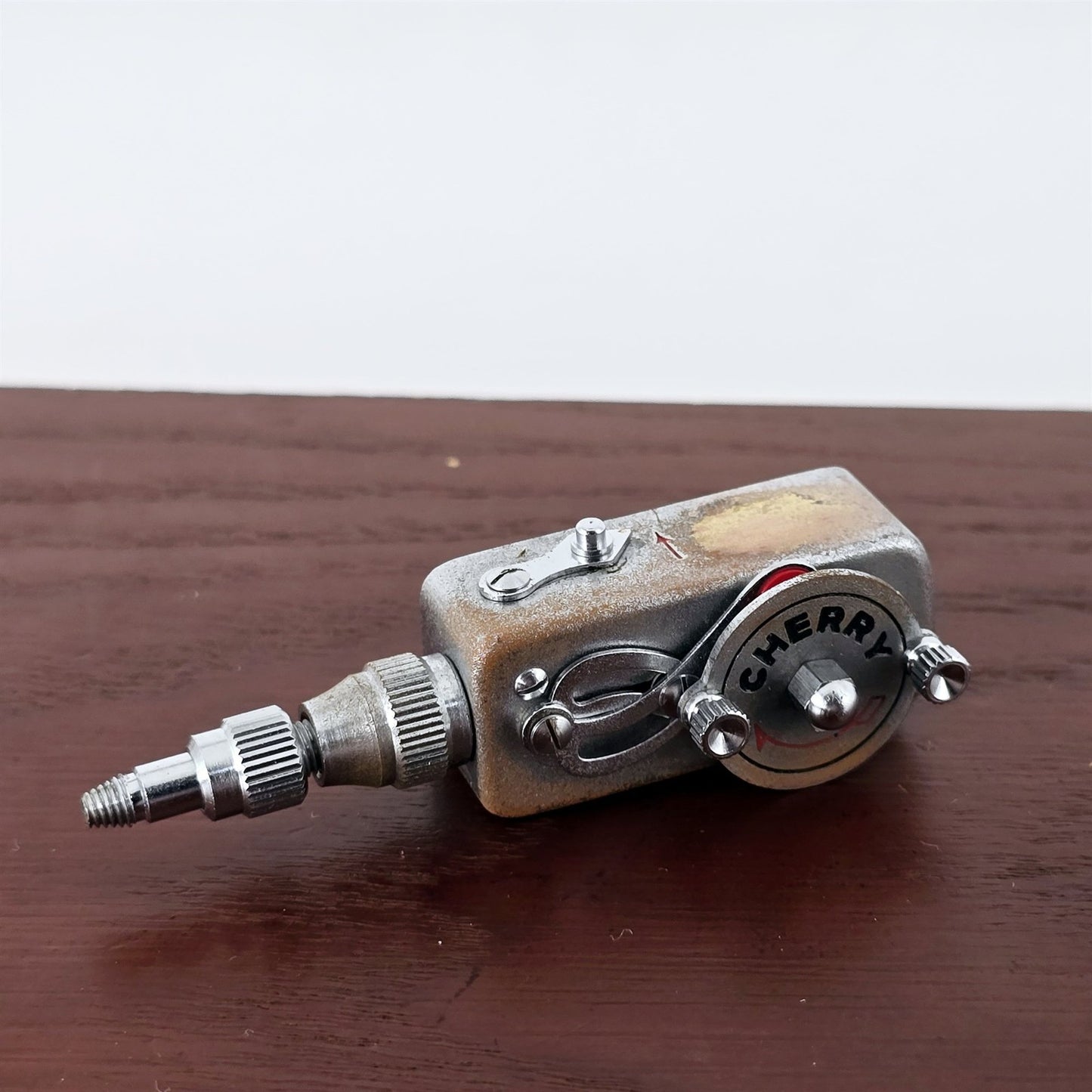 [Pre-owned] CHERRY Self Timer Mechanical Cable Shutter Release for Leica — Sold as-is — Japan #5479