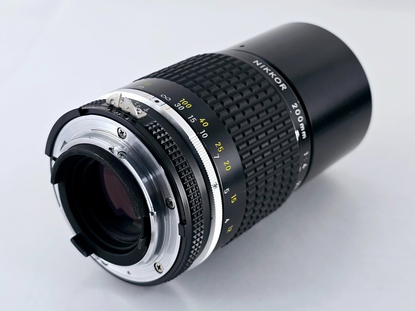 🌸[Near MINT] Nikon Ai-s Ais Nikkor 200mm F4 MF Telephoto Lens From Japan